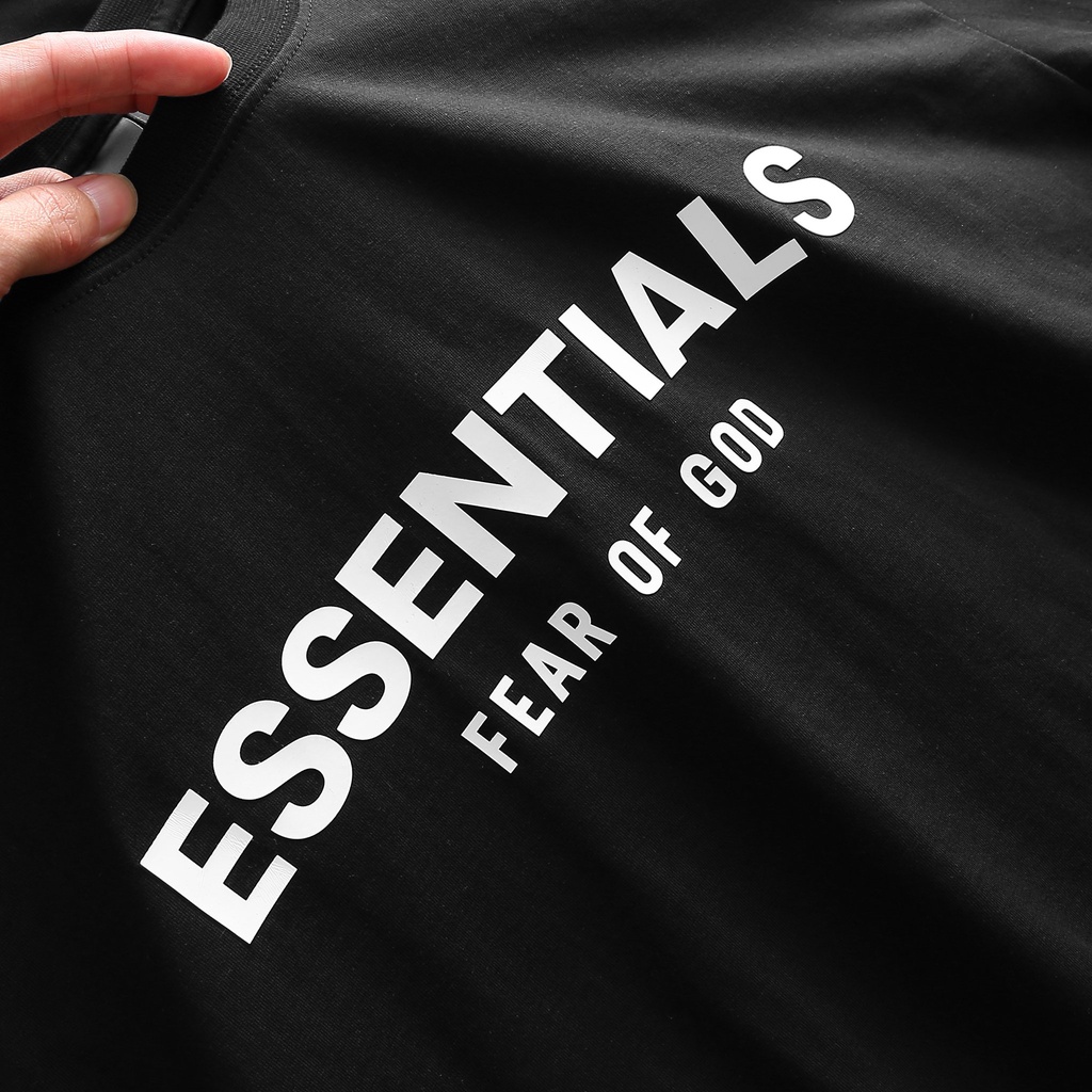 Áo thun thời trang tay lỡ unisex, chất cotton 2 chiều dày dặn, form oversize ES3