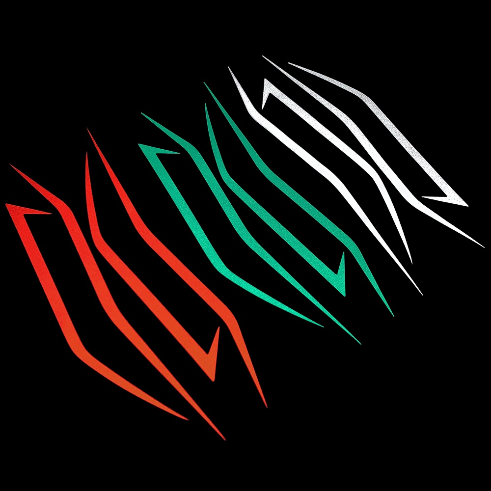 Decal Phản Quang Dán Trang Trí Xe Mô Tô Kawasaki NINJA400 H2 H2SX NINJA400 H2 H2SX