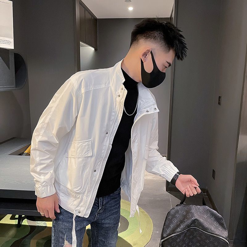 Áo Khoác Màu Xanh Quân Đội Nhiều Túi Cao Cấp Cho Nam