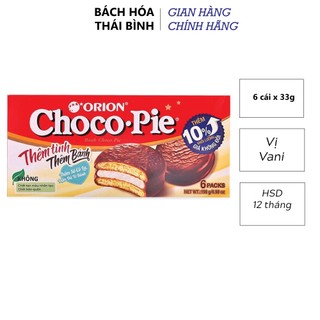 Bánh Chocopie Orion hộp 6 cái x 33g