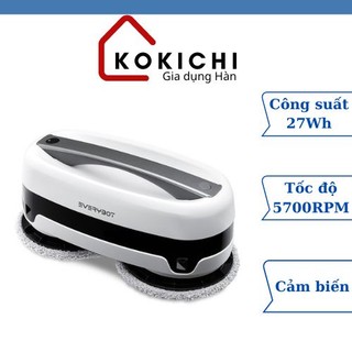 Robot lau nhà thông minh everybot edge 2 chân, điều khiển từ xa