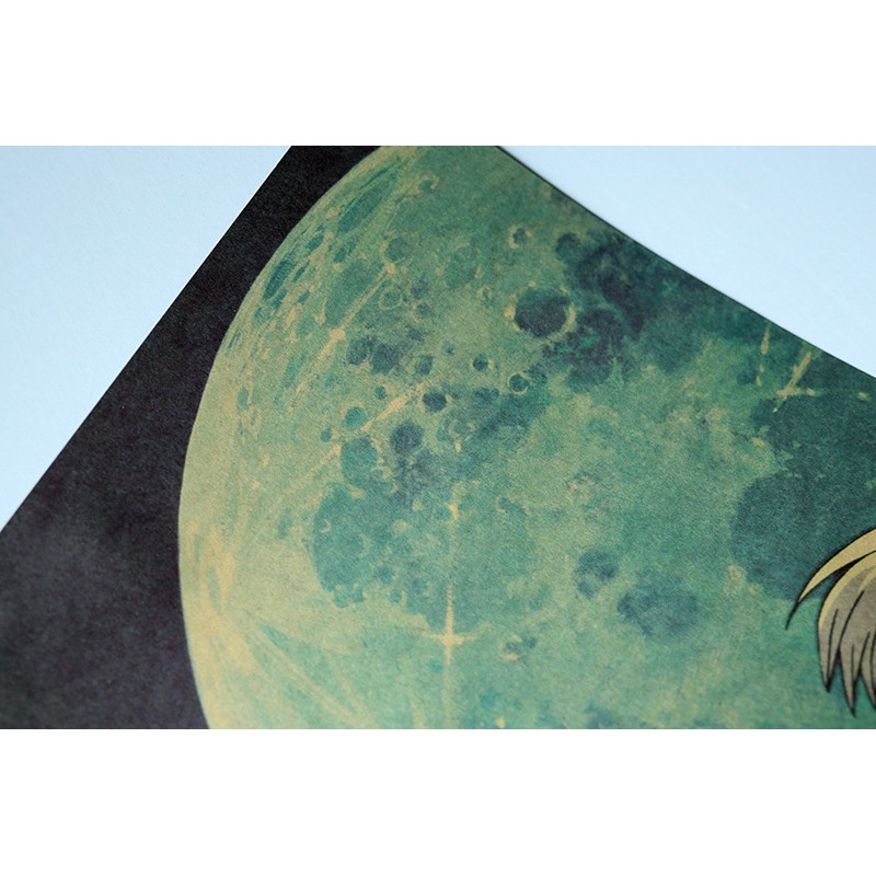 Poster Inuyasha C085 50.5*35 Giấy dán tường Anime siêu đẹp