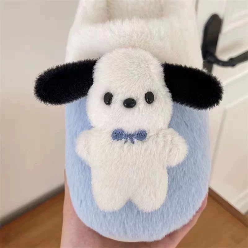 Dép bông hình gấu Lotso , thỏ cinnamoroll dễ thương đi trong nhà siêu ấm