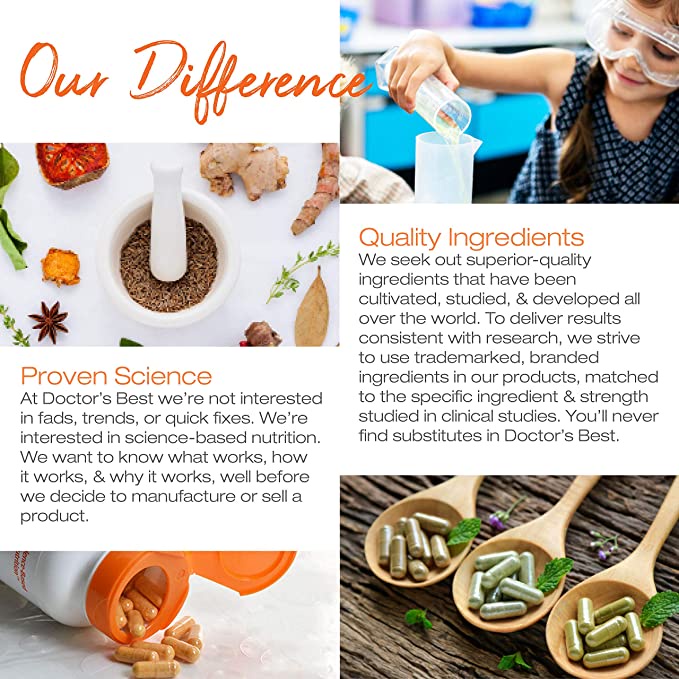 Doctor's Best High Absorption CoQ10 with Bioperine viên uống hỗ trợ huyết áp, tim mạch 200mg 60 viên