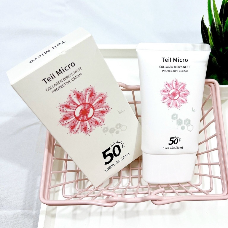 Kem Chống Nắng Tổ Yến Collagen Teil Micro 50ml