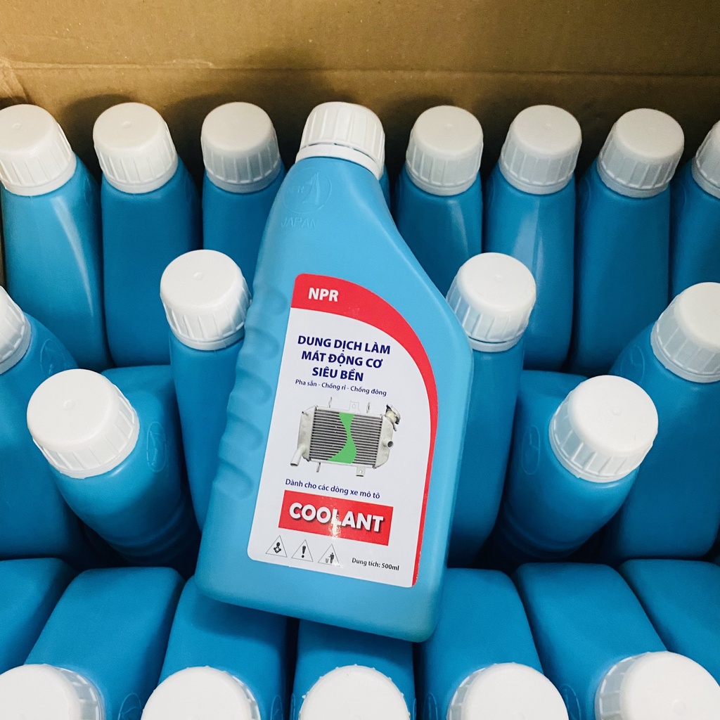 Nước làm mát NPR 500ml dung dịch làm mát động cơ xe máy ô tô