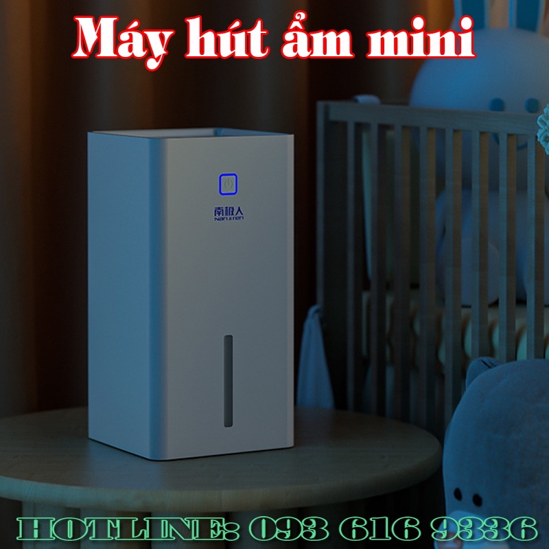 Máy Hút Ẩm Gia Đình - Máy Hút Ẩm Mini Dung Tích Chứa 1L - slc.vn