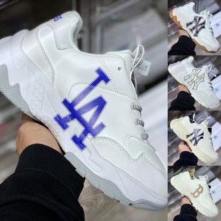 Giày thể thao nam nữ MLB 1:1, giày sneaker đế tách chuẩn cao 5 cm , kiểu dáng Chunky thời thượng