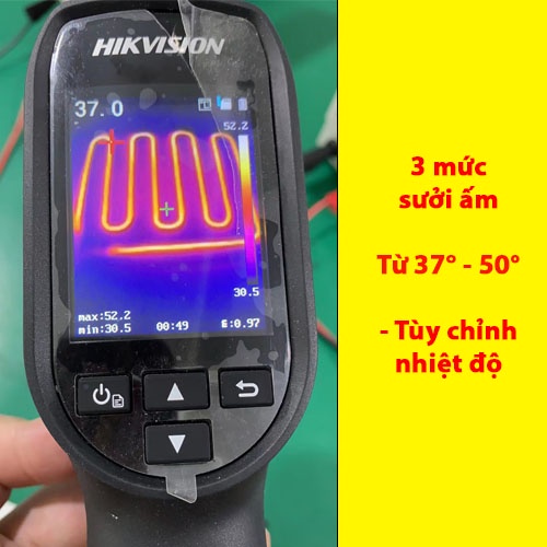 Bộ gối đệm sưởi ấm + massage giảm đau  vai cổ, cột sống lưng, 6 chế độ dành cho ô tô, văn phòng | BigBuy360 - bigbuy360.vn