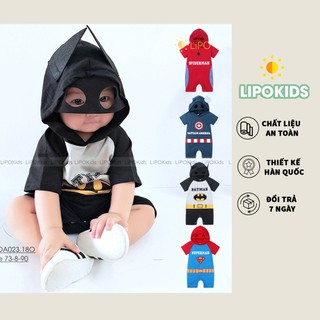 Bodysuit cho bé trai hình siêu nhân đáng yêu Bộ body cho bé OA023