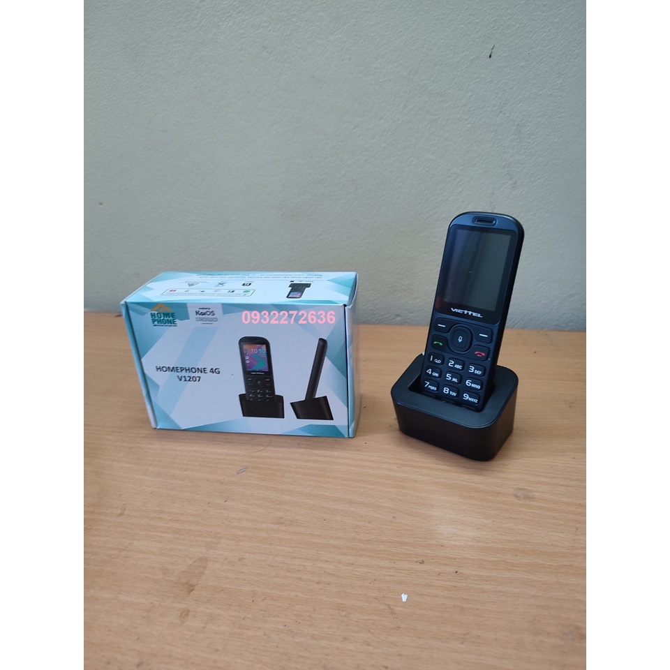 Homephone Viettel V1208, Điện thoại bàn không dây _Chính Hãng Viettel