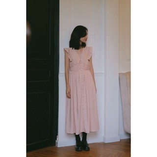 Cỏ Lau - Đầm phối bèo Luna Dress