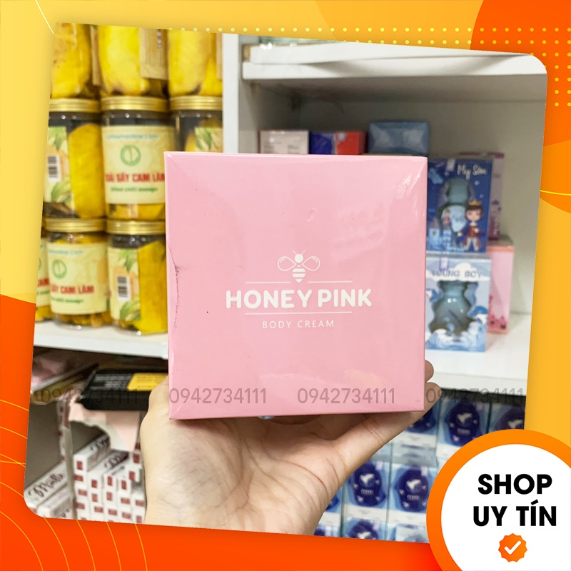 [Chính hãng] Kem Body Honey Pink Sợi Mật Ong Dát Vàng