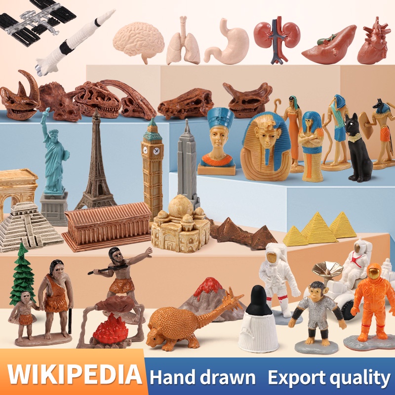 Mô Hình Xương Người / Kiến Trúc / Kim Tự Tháp Ai Cập / Aerospace Đồ Chơi Giáo Dục Sớm Cho Bé