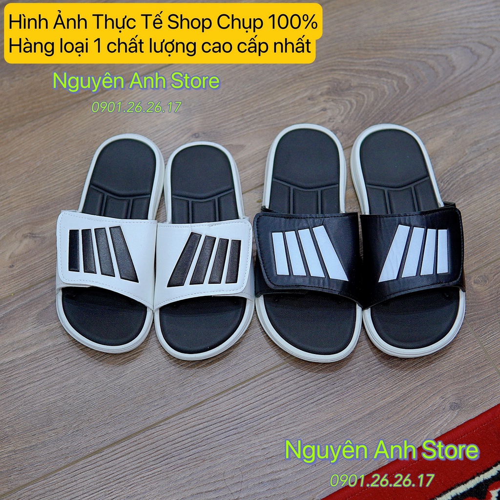 Dép Quai Dán 4 Đường Kẻ Sọc Nam Nữ Siêu Cá Tính,Hàng Chuẩn Loại 1 Chất Lượng Cao Cấp Nhất,Quai Dán Chắc Chắn,Dép Couple