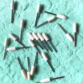 Trục nỉ nhọn đánh bóng 6mm cán 3mm