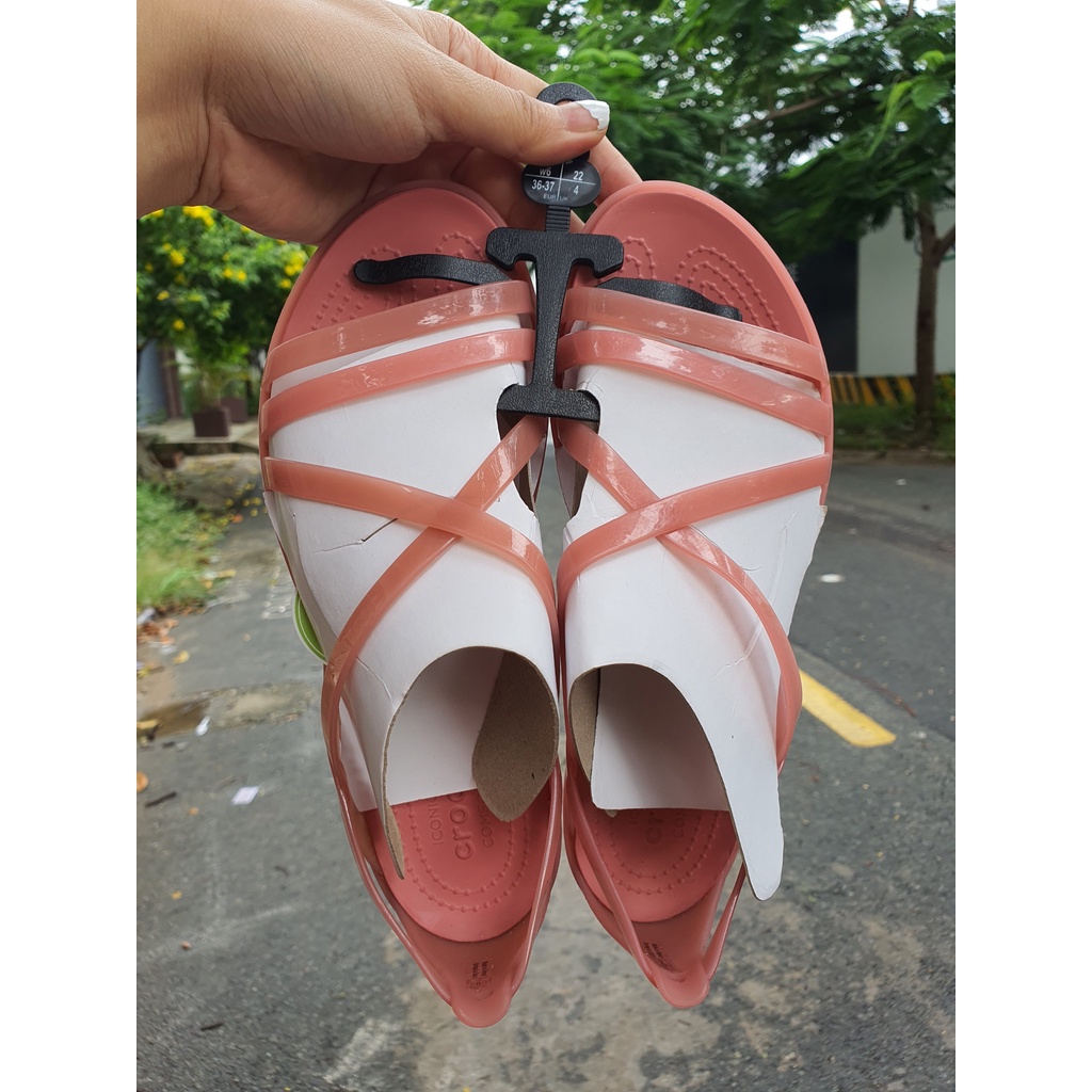 Sandal Crocs Isabella Strappy Nữ Cao Cấp