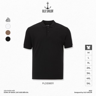 Áo polo nam basic Old Sailor - O.S.L BASIC POLO - Big size upto 4XL
