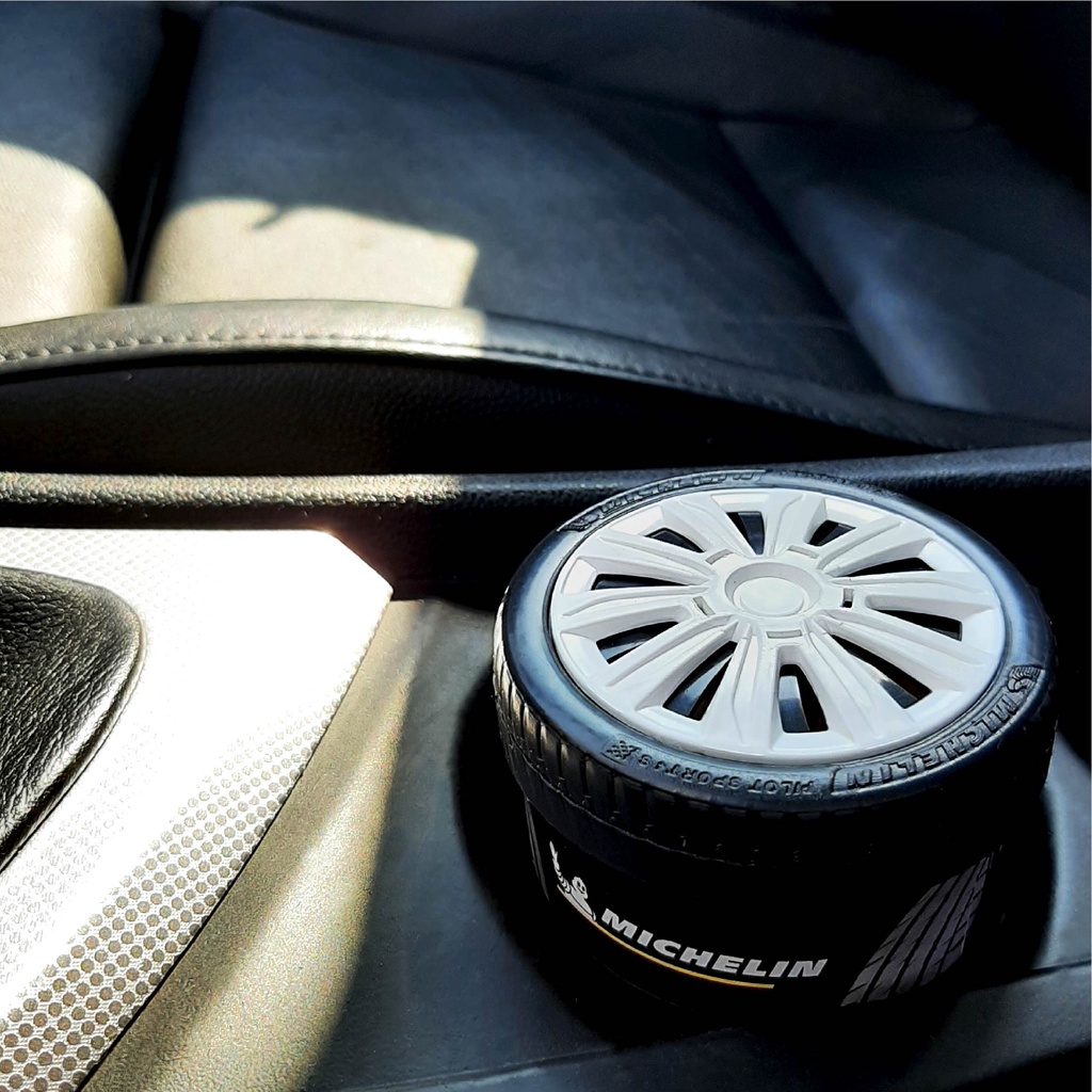 Sáp Thơm Nước Hoa Ô Tô MICHELIN Khử Mùi Xe Hơi Cao Cấp - Michelin Organic Can Air Freshener (Hàng Chính Hãng)