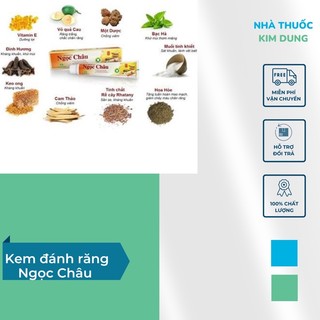 Kem đánh răng Ngọc Châu 100g
