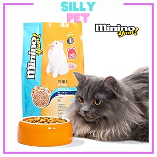 Thức ăn cho mèo minino yum vị hải sản 350gram - hạt khô cho mèo đầy đủ dinh dưỡng silly.pet