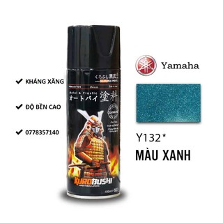 Y132 sơn xịt samurai màu xanh