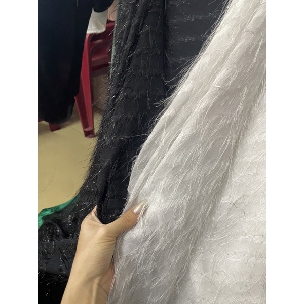 Vải tơ lông nhũ