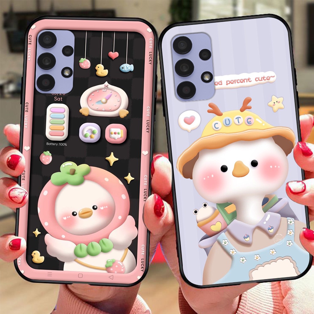 Ốp lưng điện thoại Samsung a32  4g , 5g / ss a52 / ss a72 in hình 3d hot chen cute dễ thương