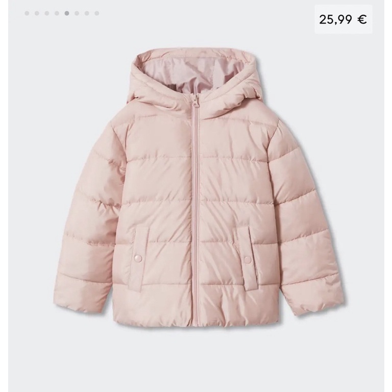 Áo phao mango xuất xịn bé gái