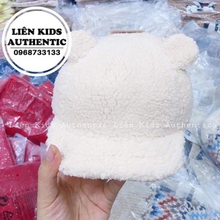 Mũ lưỡi trai lông cừu tai thỏ 1067