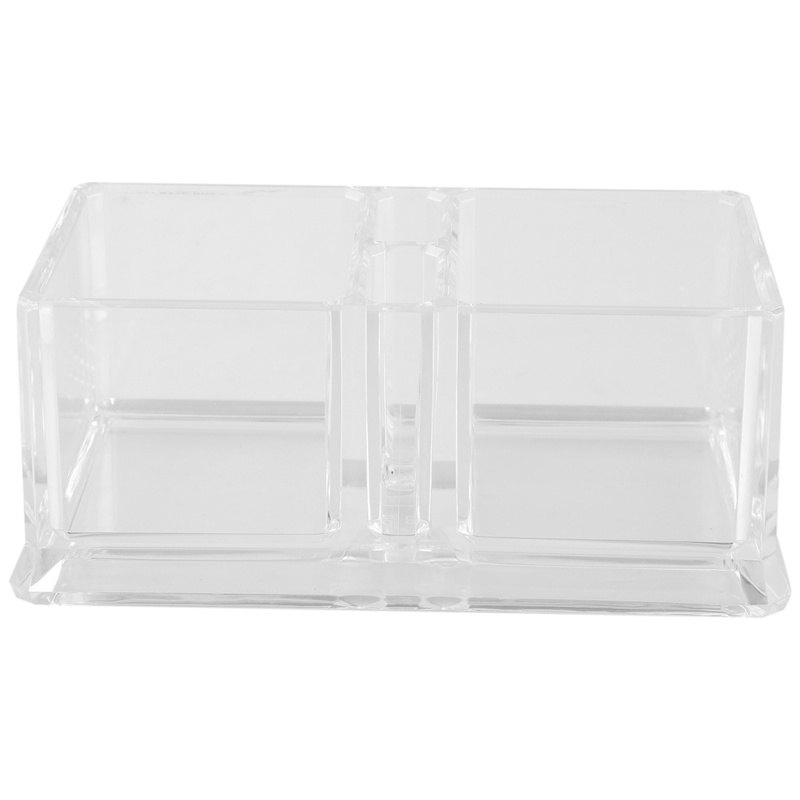 2 lưới Túi trà Acrylic trong suốt Giá đỡ Túi đựng đường cà phê Hộp đựng đồ Acrylic Hộp đựng đồ lưu trữ 15X8X6cm