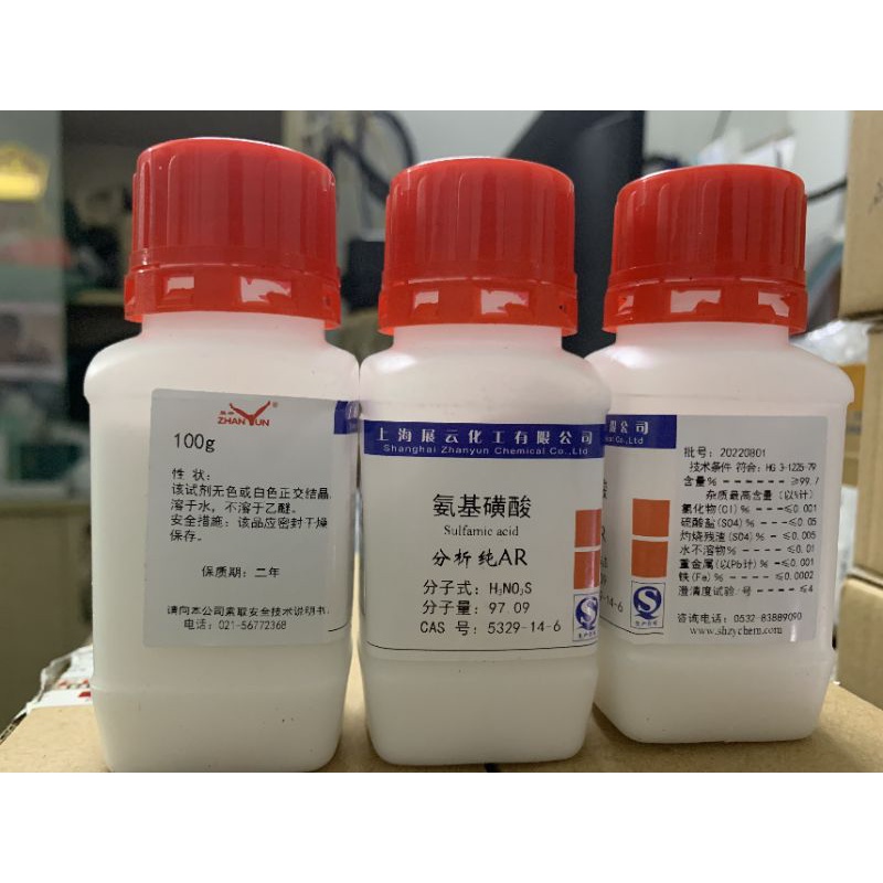 Hóa chất : Acid sulfamic  100g T.Quốc