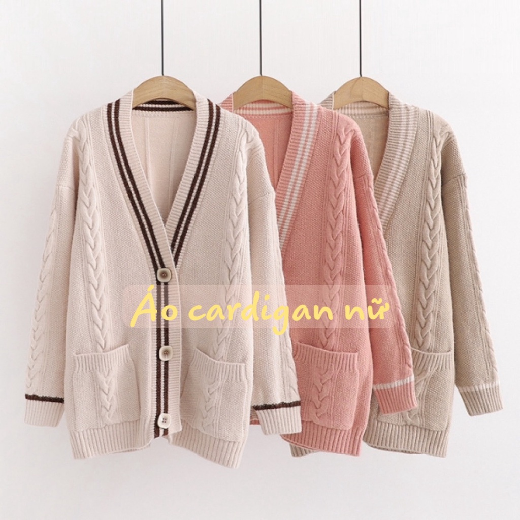 Áo khoác Cardigan nữ Áo len nữ hàn quốc ( chốt đơn trên livestream) hàng tuyển siêu phẩm độ mới 90-99% 2hand
