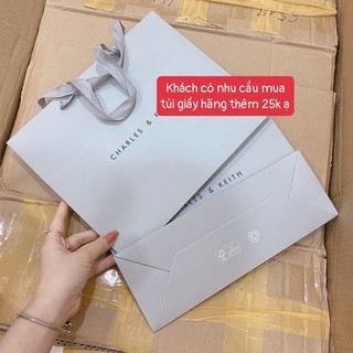 (Túi giấy hãng) Túi xách size 18