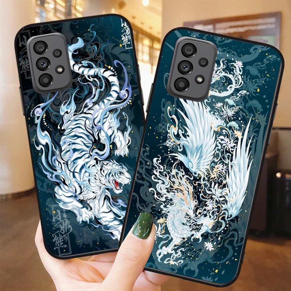 Ốp lưng điện thoại Samsung a33 5G / ss a53 5G / ss a73 5G / ss a13 4G / ss a23 4G hổ , rồng , phượng hoàng