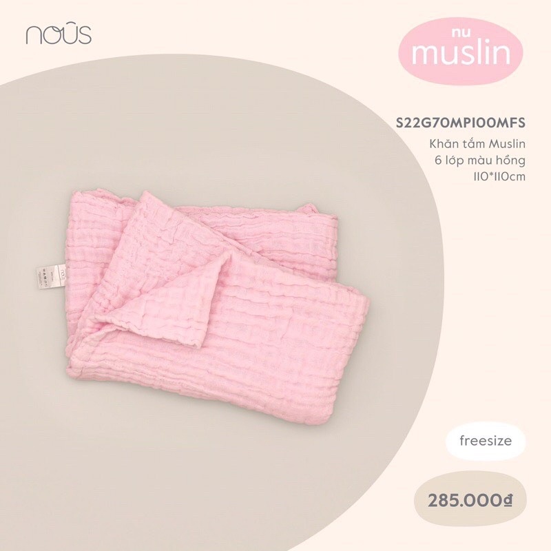 Khăn tắm cao cấp Muslin