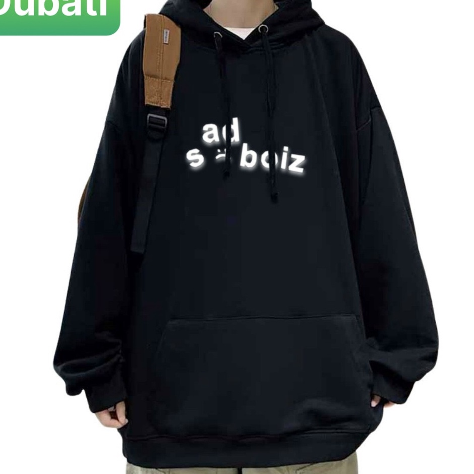 ÁO NỈ, ÁO KHOÁC HOODIE SAD BOIZ SIÊU NGẦU NAM NỮ PHONG CÁCH HÀN QUỐC SÀNH ĐIỆU VIP PRO - DUBATI FASHION