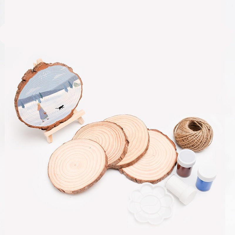 Lát gỗ thông handmade làm phụ kiện trang trí,decor chụp ảnh - đạo cụ trang trí nhà cửa, cửa hàng