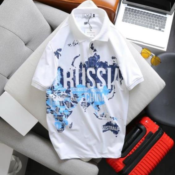 Áo thun nam áo phông nam có cổ - cổ trụ - cổ bẻ AFS JEEP cực chuẩn rất hot hàng bao chất hàng đẹp ⚡ -