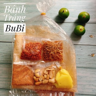 Bánh tráng dẻo tôm cuốn bơ 5 topping