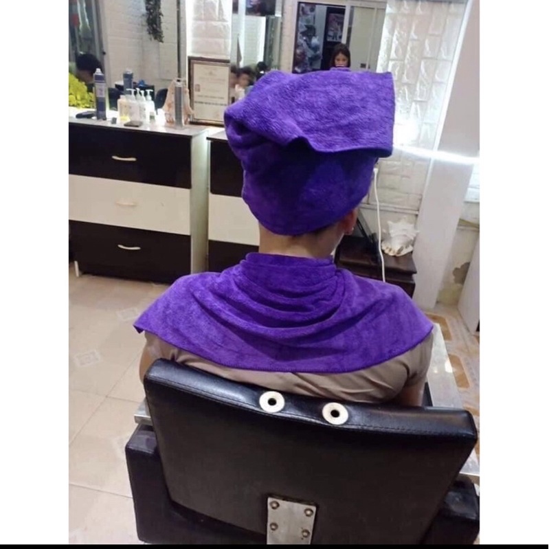 Khăn gội đầu siêu thấm hút Chuẩn loại 1, KT 35*75cm cho spa, salon tóc