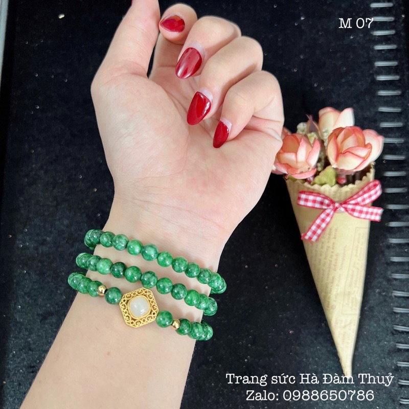 Vòng tay chuỗi hạt ❤Tặng Hộp ❤️ Bảo hành 6 tháng