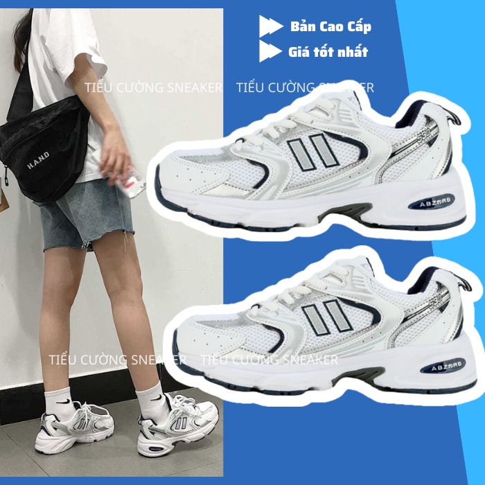 Giày Thể Thao New B Mẫu Mới Cực Xịn, Giày Thể Thao Nữ NB 530, Giày Nữ Đen Trắng