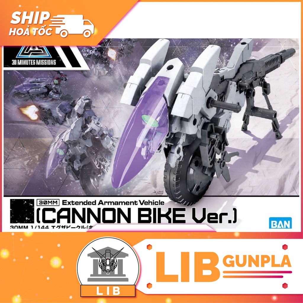 Mô hình lắp ráp Bandai 30MM Cannon Bike