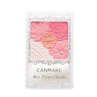 Phấn má Canmake mat fleur cheeks (không nhũ) - Nhật Bản