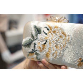 Clutch Thêu Hoa 480 (ảnh thật)