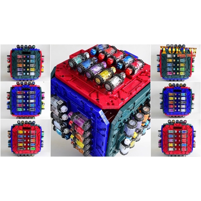 Đồ chơi siêu nhân Bandai Kamen Rider Build DX Pandora Panel Box + 60 Bottle Dx