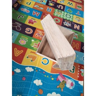Khay quà dài 35cm rộng 25cm cao 5cm.