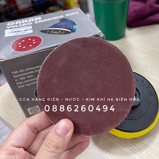 Set 5 tờ nhám tròn 4 inch