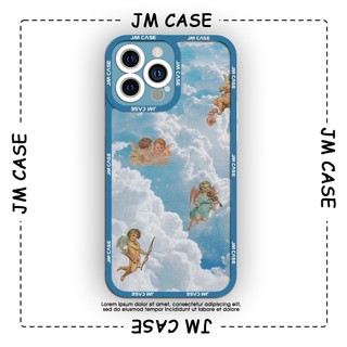 Ốp lưng iphone samsung xiaomi oppo cạnh vuông JMCase Thần Tình Aí Cupid